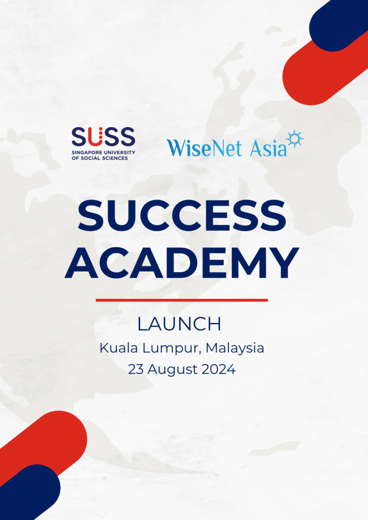 SUSS and WiseNet Asia Launch Success Academy in Malaysia